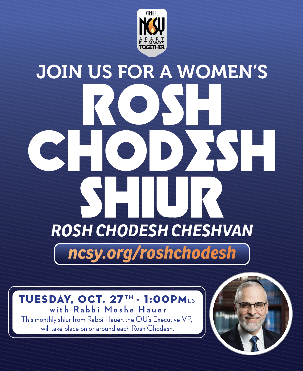 Rosh Chodesh Cheshvan NCSY